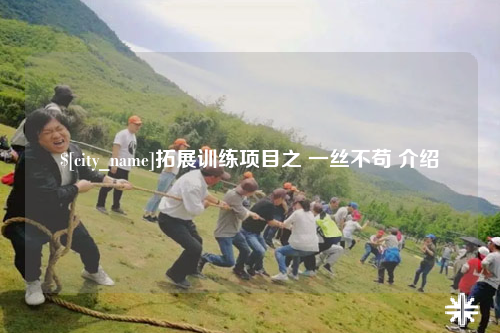 山南拓展训练项目之 一丝不苟 介绍